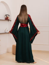 Nasma Green Thob Dress